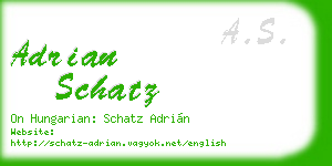 adrian schatz business card